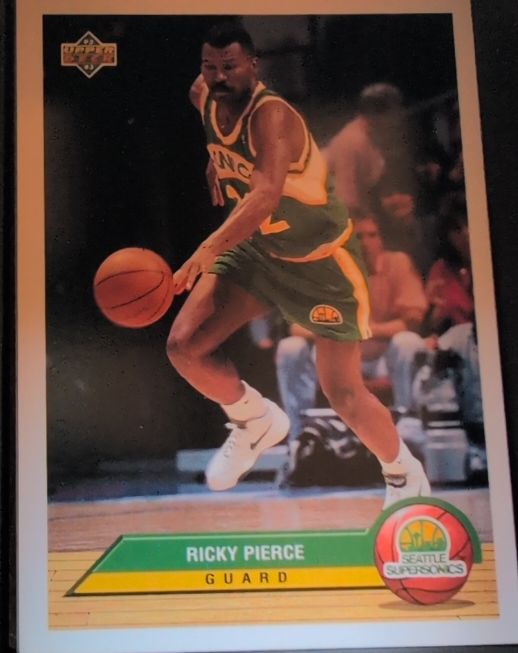 1992-93 Upper Deck McDonald's #P39 Ricky Pierce — front