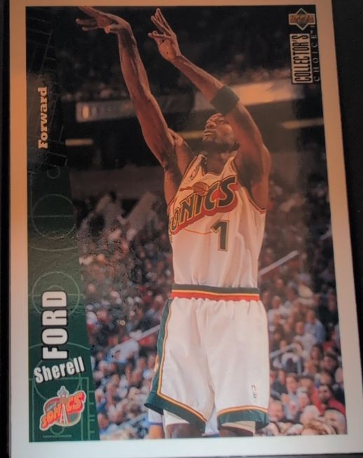 1996-97 Upper Deck Collector's Choice #332 Sherell Ford — front