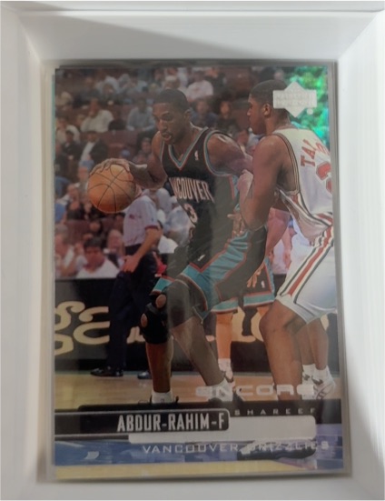 1999-00 Upper Deck Encore #85 Shareef Abdur-Rahim — front