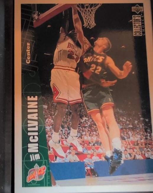 1996-97 Upper Deck Collector's Choice #334 Jim McIlvaine — front