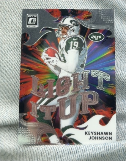 2025 Panini Donruss Optic #20 Keyshawn Johnson Light It Up — front