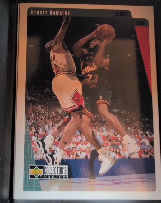 1997-98 Upper Deck Collector's Choice #131 Hersey Hawkins — front
