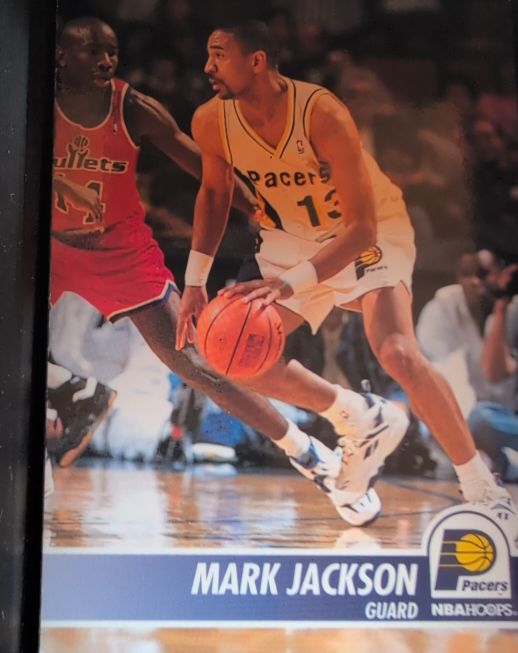 1994-95 NBA Hoops #332 Mark Jackson — front