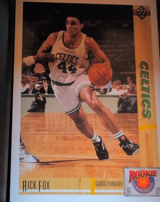 1991-92 Upper Deck Rookie Standouts #R23 Rick Fox — front