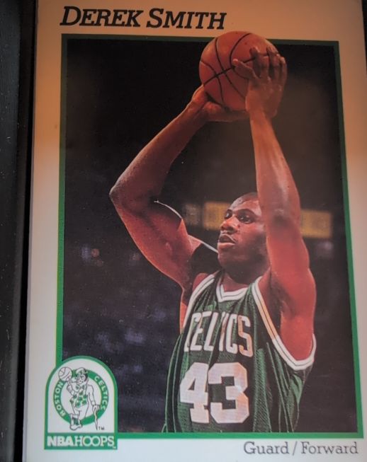 1991-92 NBA Hoops #340 Derek Smith — front