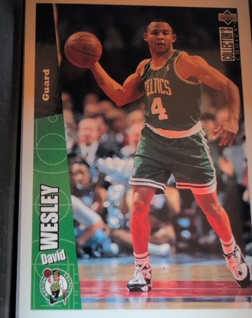 1996-97 Upper Deck Collector's Choice #11 David Wesley — front