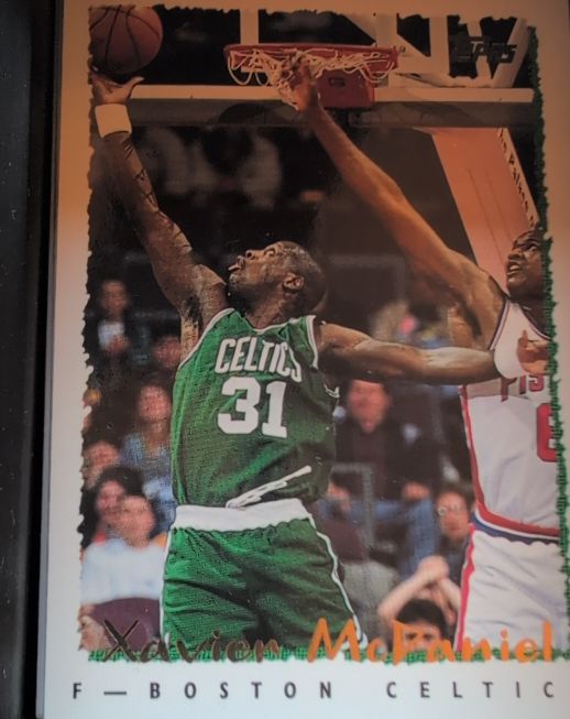 1994 Topps #46 Xavier McDaniel Boston Celtics — front
