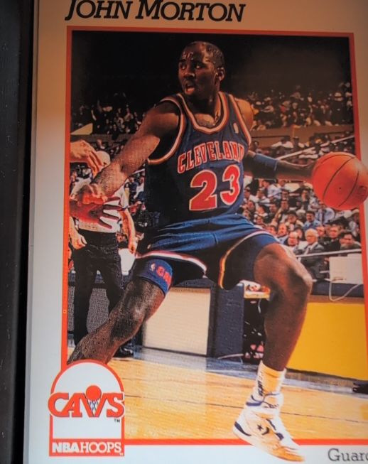 1991-92 NBA Hoops #351 John Morton — front