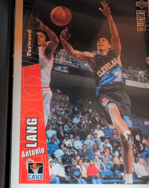 1996-97 Upper Deck Collector's Choice #224 Antonio Lang — front