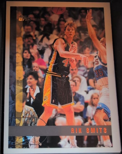 1997 Topps #200 Rik Smits Indiana Pacers — front