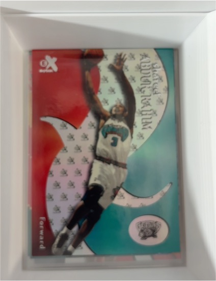 1999-00 SkyBox E-X #24 Shareef Abdur-Rahim — front