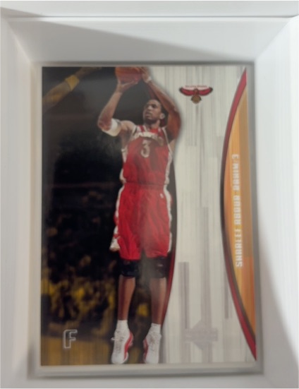 2003-04 Upper Deck Finite #1 Shareef Abdur-Rahim — front