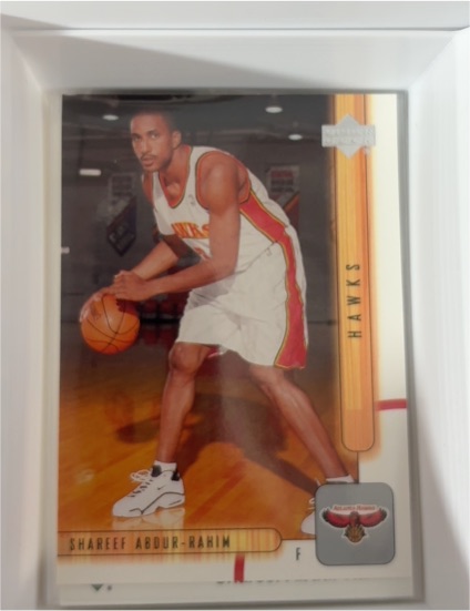 2001-02 Upper Deck #5 Shareef Abdur-Rahim — front