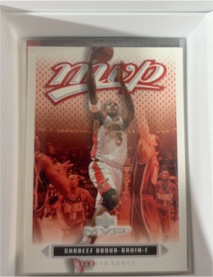 2003-04 Upper Deck MVP #1 Shareef Abdur-Rahim — front