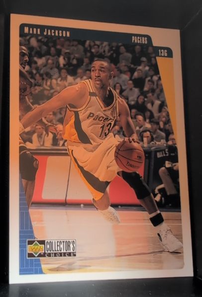 1997-98 Upper Deck Collector's Choice #56 Mark Jackson — front