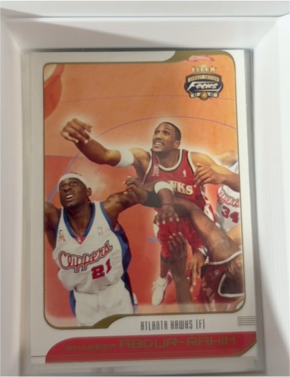 2001-02 Fleer Focus #97 Shareef Abdur-Rahim — front