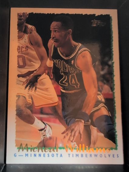 1994-95 Topps #139 Micheal Williams — front