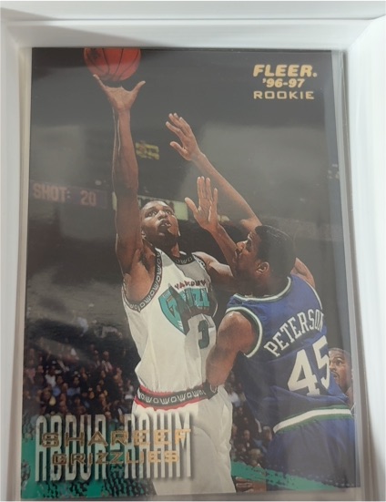 1996-97 Fleer #262 Shareef Abdur-Rahim — front