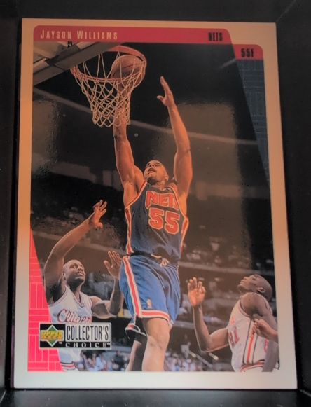 1997-98 Upper Deck Collector's Choice #86 Jayson Williams — front