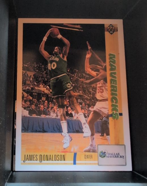 1991-92 Upper Deck #124 James Donaldson — front