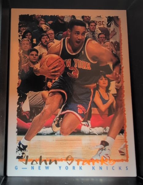 1994 Topps #30 John Starks — front