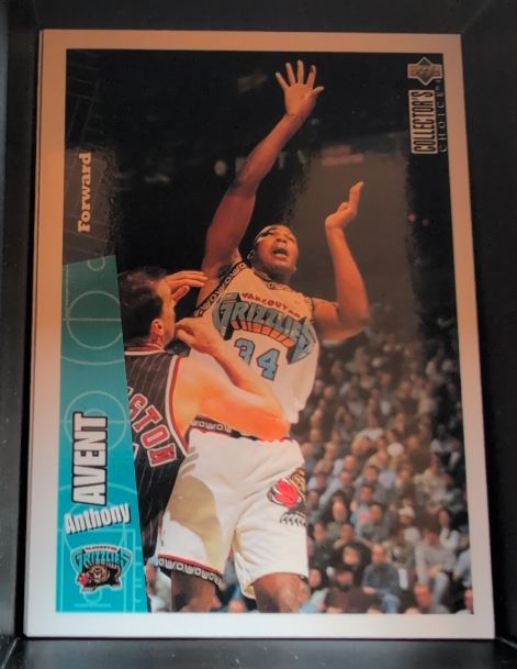 1996-97 Upper Deck Collector's Choice #160 Anthony Avent — front