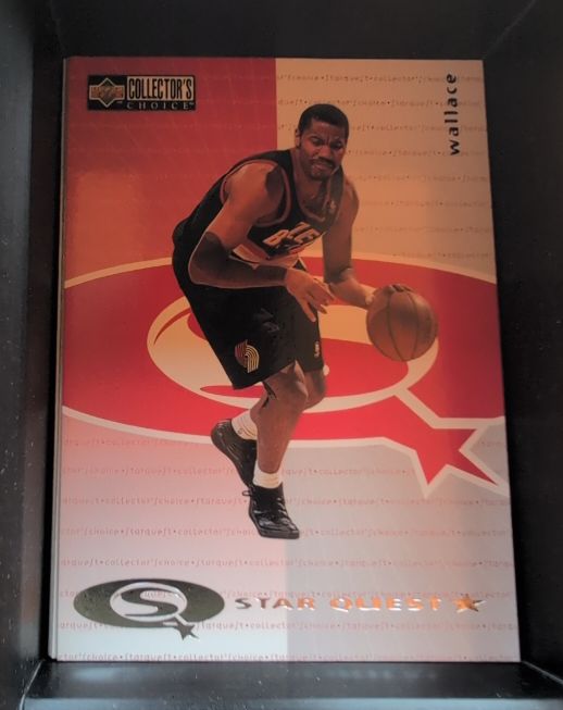 1997-98 Upper Deck Collector's Choice Star Quest #SQ37 Rasheed Wallace — front