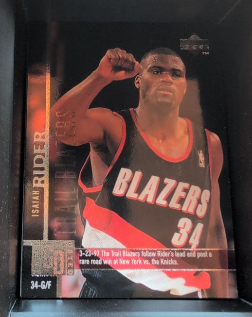 1997-98 Upper Deck #103 Isaiah Rider — front