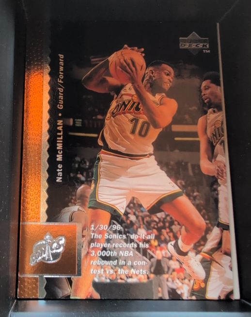 1996-97 Upper Deck #115 Nate McMillan — front