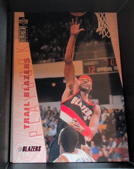 1996-97 Upper Deck Collector's Choice #388 Trail Blazers Playbook — front