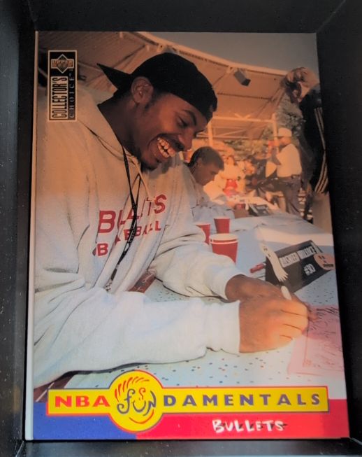 1996 Upper Deck Collector's Choice NBA Fundamentals #194 Rasheed Wallace — front
