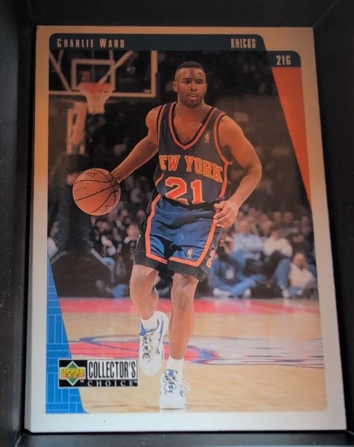 1997-98 Upper Deck Collector's Choice #91 Charlie Ward — front