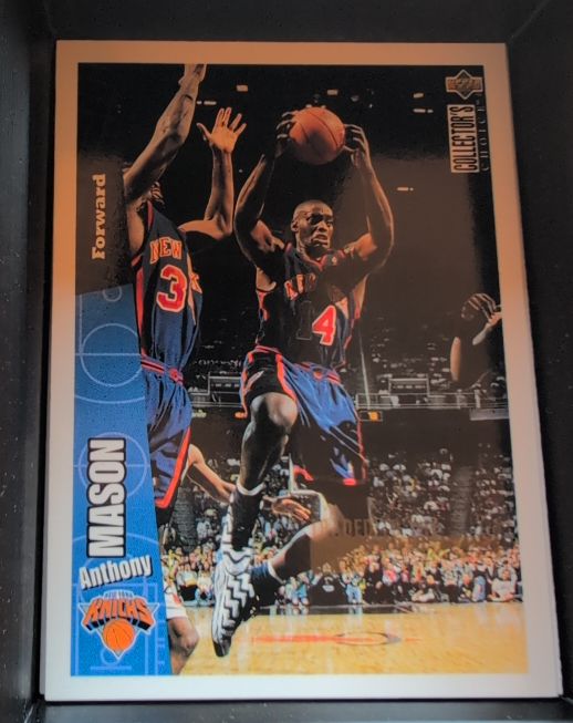 1996-97 Upper Deck Collector's Choice #102 Anthony Mason — front