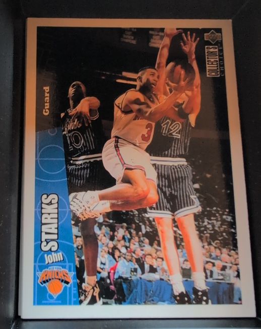 1996-97 Upper Deck Collector's Choice #103 John Starks — front