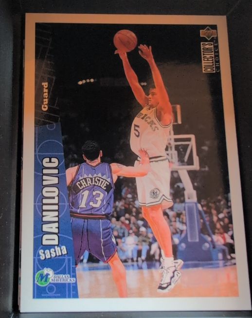 1996-97 Upper Deck Collector's Choice #80 Sasha Danilovic — front