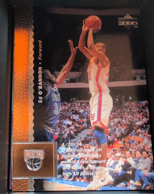 1996-97 Upper Deck #80 Ed O'Bannon — front