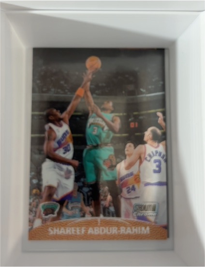 1999 Topps Stadium Club Chrome #12 Shareef Abdur-Rahim — front