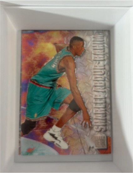 1996-97 Fleer Metal #220 Shareef Abdur-Rahim Rookie — front