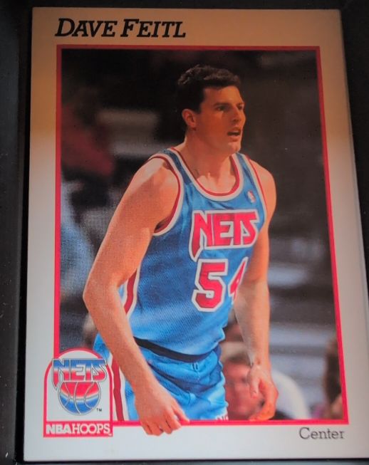 1991-92 NBA Hoops #399 Dave Feitl — front