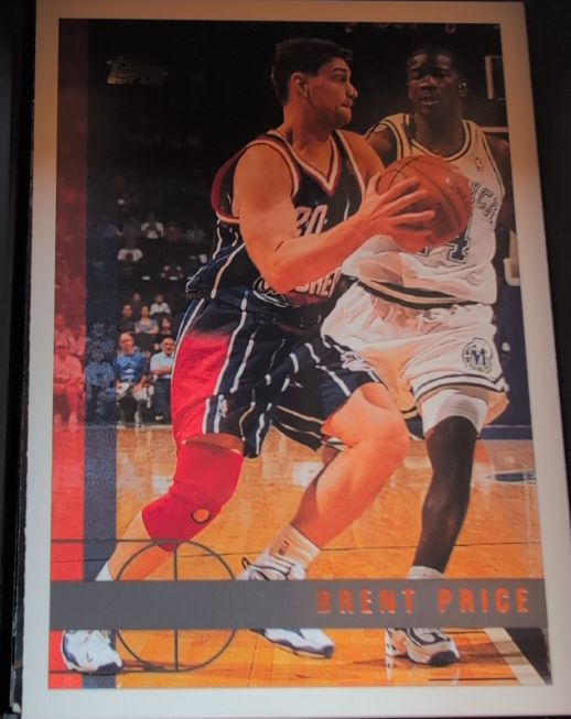 1997-98 Topps #209 Brent Price Houston Rockets — front