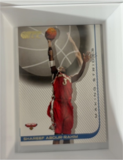 2001-02 Topps TCC #54 Shareef Abdur-Rahim — front