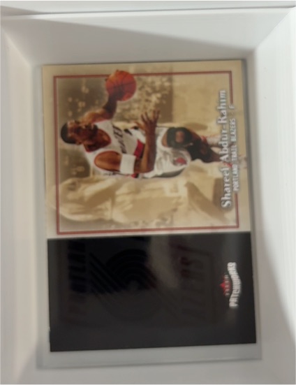 2004-05 Fleer Authentix #24 Shareef Abdur-Rahim — front