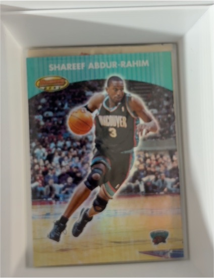 2000-01 Bowman's Best #97 Shareef Abdur-Rahim — front