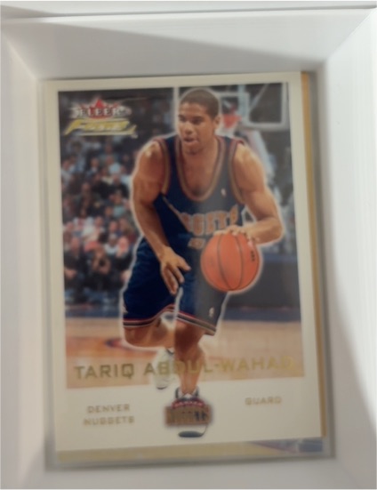 1999-00 Fleer Force #29 Tariq Abdul-Wahad — front