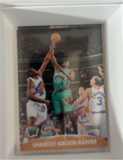 1999-00 Topps Stadium Club Chrome #16 Shareef Abdur-Rahim — front