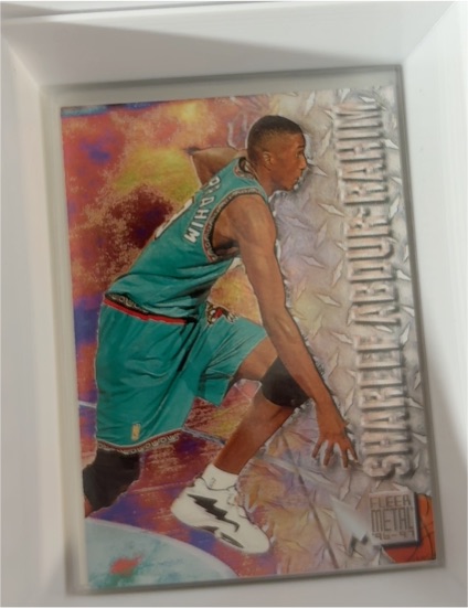 1996-97 Fleer Metal #220 Shareef Abdur-Rahim — front
