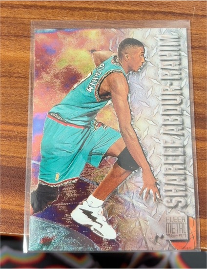 1996-97 Fleer Metal #220 Shareef Abdur-Rahim — front