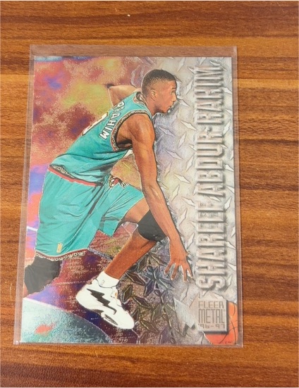 1996-97 Fleer Metal #220 Shareef Abdur-Rahim Rookie — front
