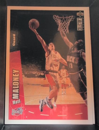 1997-98 Collector's Choice #251 Matt Maloney Houston Rockets — front