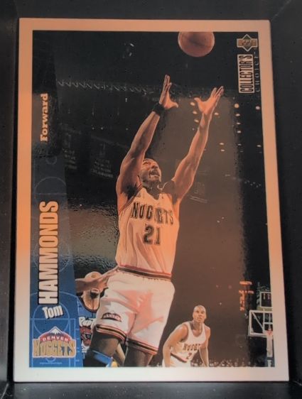 1996-97 Upper Deck Collector's Choice #44 Tom Hammonds — front